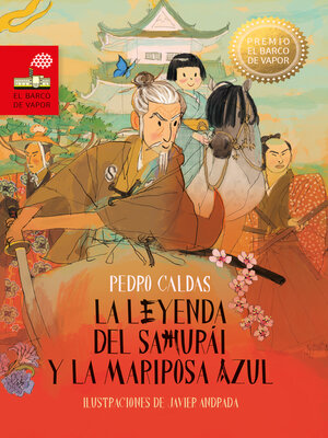 cover image of La leyenda del samurái y la mariposa azul
